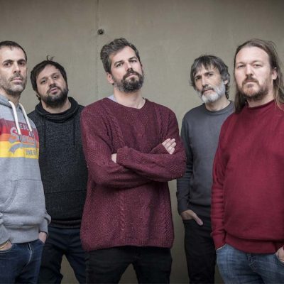 La banda Ultim Cavall celebrando su décimo aniversario.